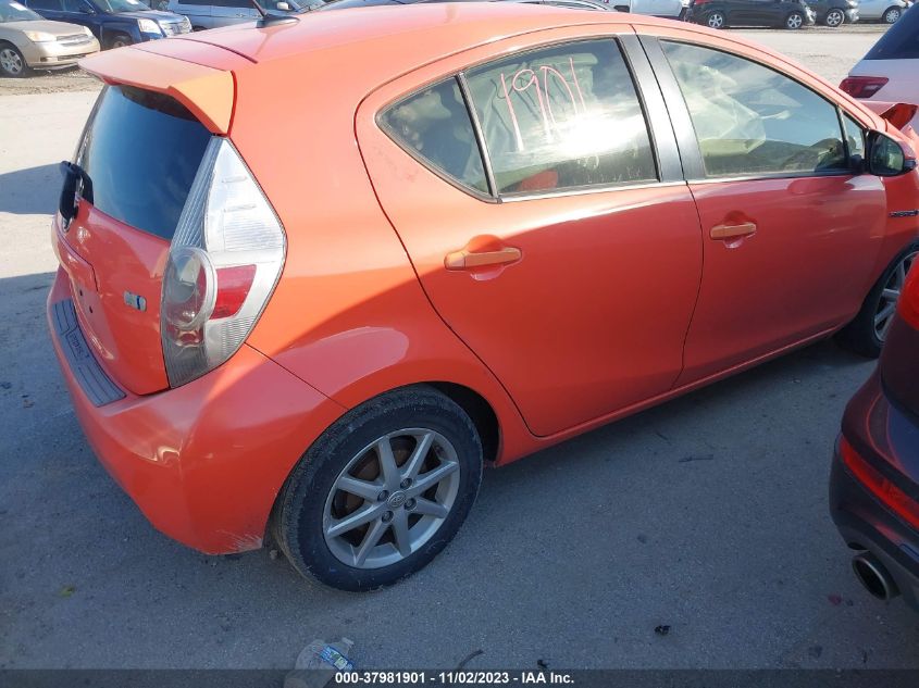 JTDKDTB37C1019505 2012 Toyota Prius C Three