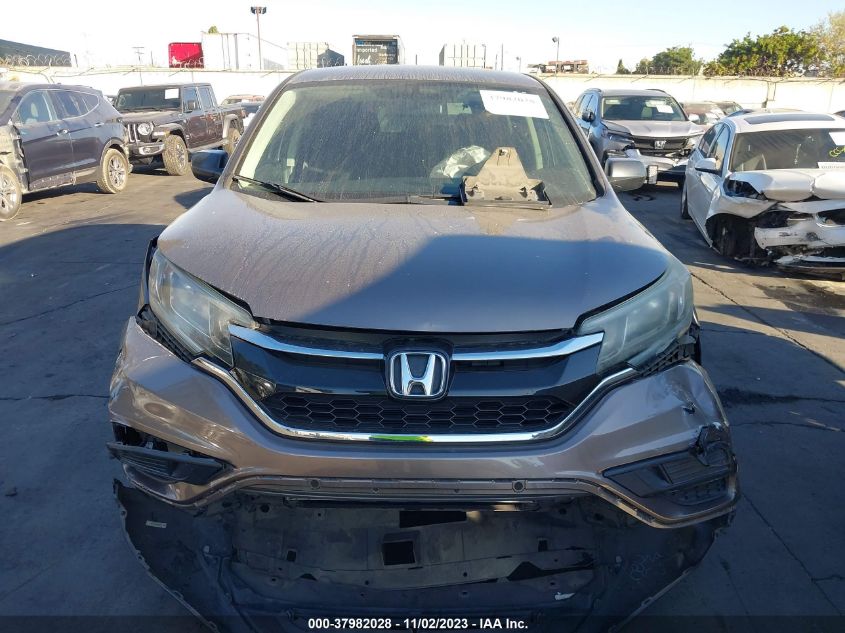 2015 Honda Cr-V Lx VIN: 3CZRM3H32FG712956 Lot: 37982028