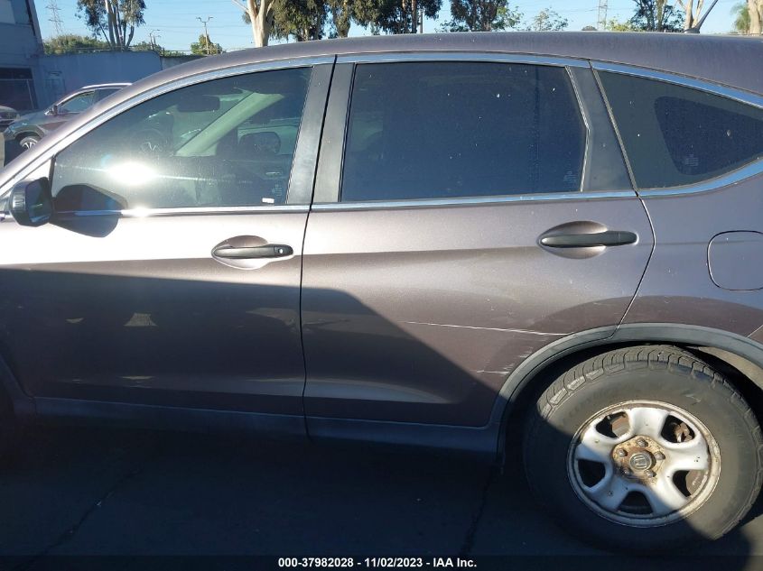 2015 Honda Cr-V Lx VIN: 3CZRM3H32FG712956 Lot: 37982028