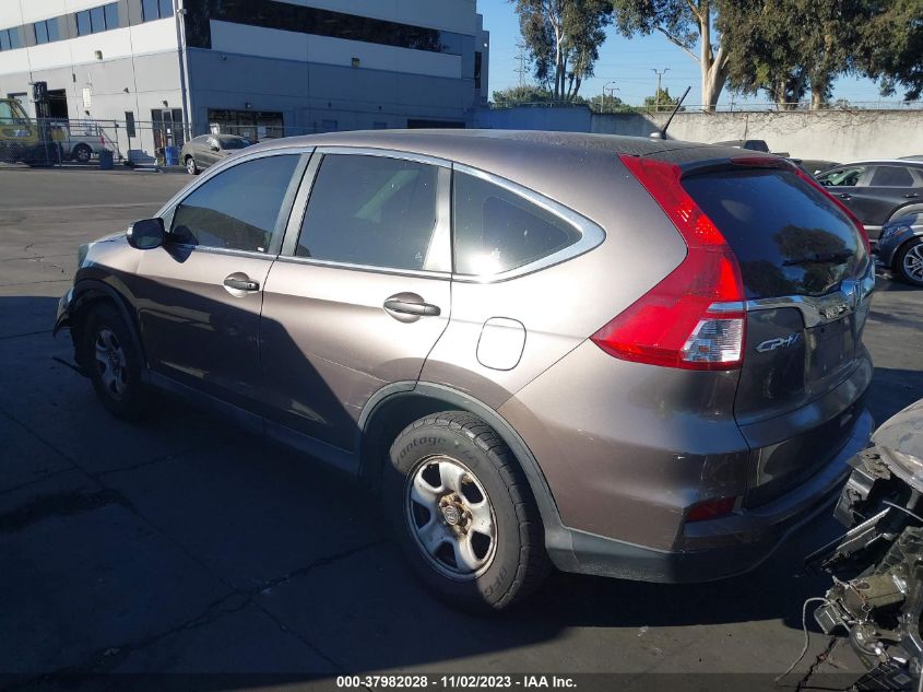 2015 Honda Cr-V Lx VIN: 3CZRM3H32FG712956 Lot: 37982028