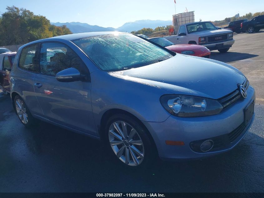 2012 Volkswagen Golf Tdi VIN: WVWMM7AJ1CW200604 Lot: 37982097