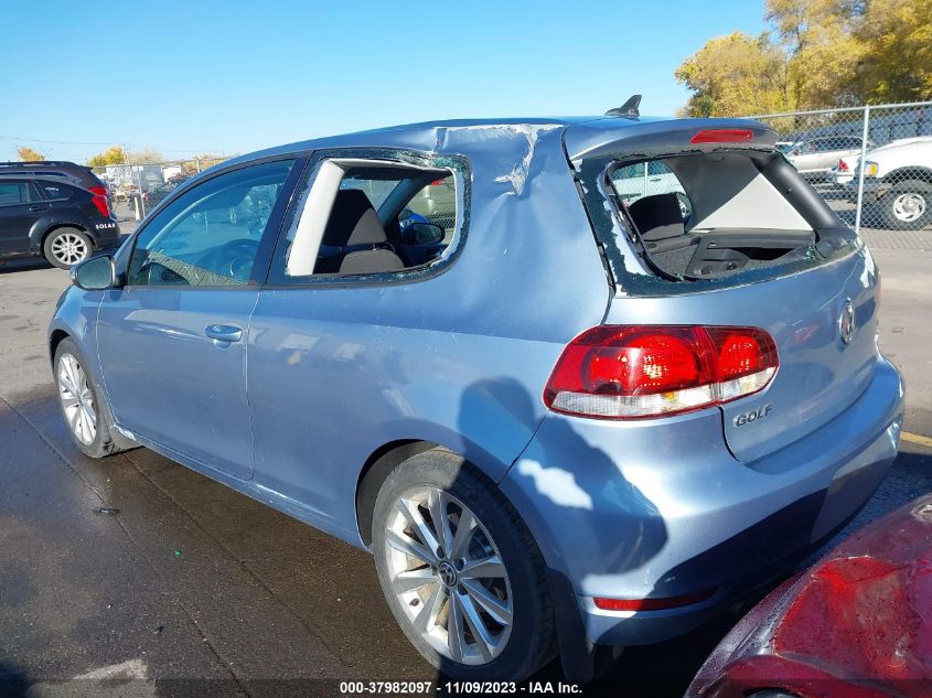 WVWMM7AJ1CW200604 2012 Volkswagen Golf Tdi