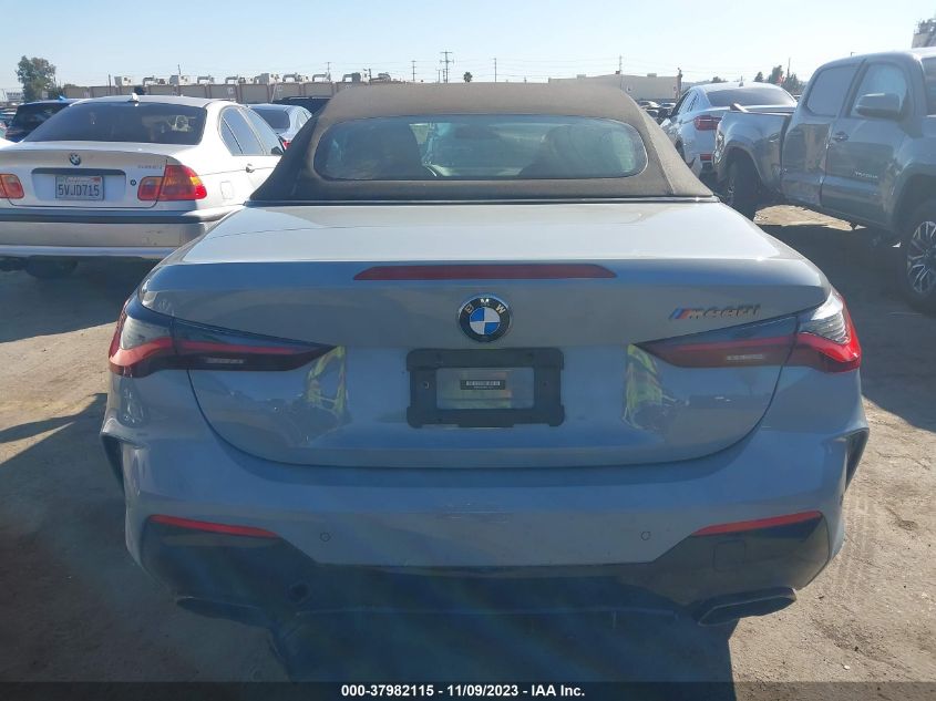 2022 BMW 4 Series M440I VIN: WBA53AT08NCK14915 Lot: 37982115