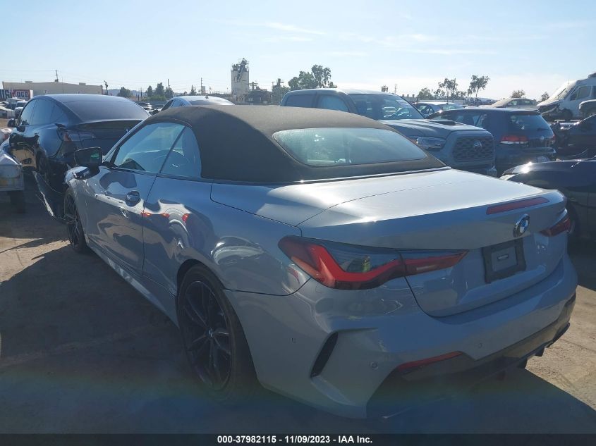 2022 BMW 4 Series M440I VIN: WBA53AT08NCK14915 Lot: 37982115