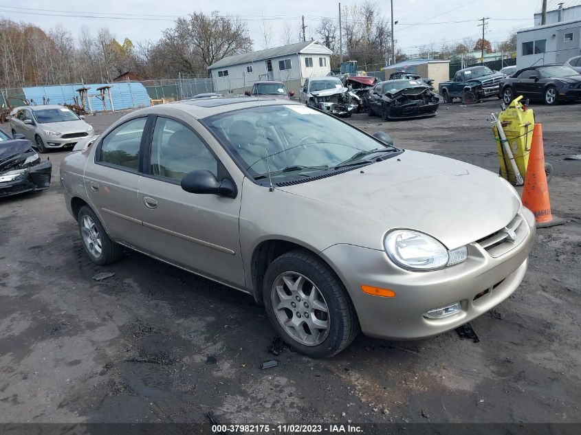 2002 Dodge Neon Sxt VIN: 1B3ES56C32D541135 Lot: 37982175