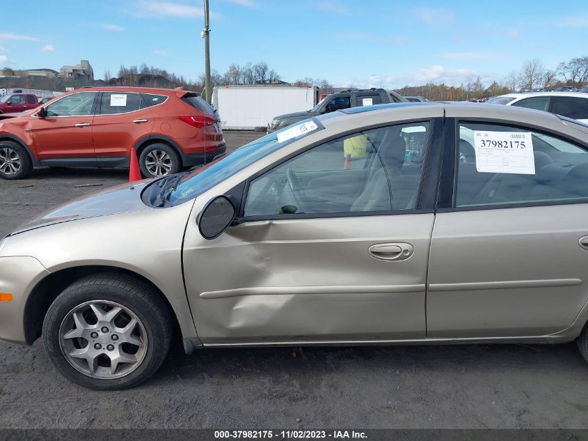 2002 Dodge Neon Sxt VIN: 1B3ES56C32D541135 Lot: 37982175