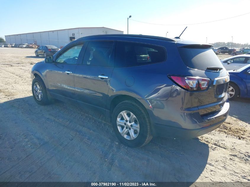 2013 Chevrolet Traverse Ls VIN: 1GNKRFED3DJ236792 Lot: 37982190