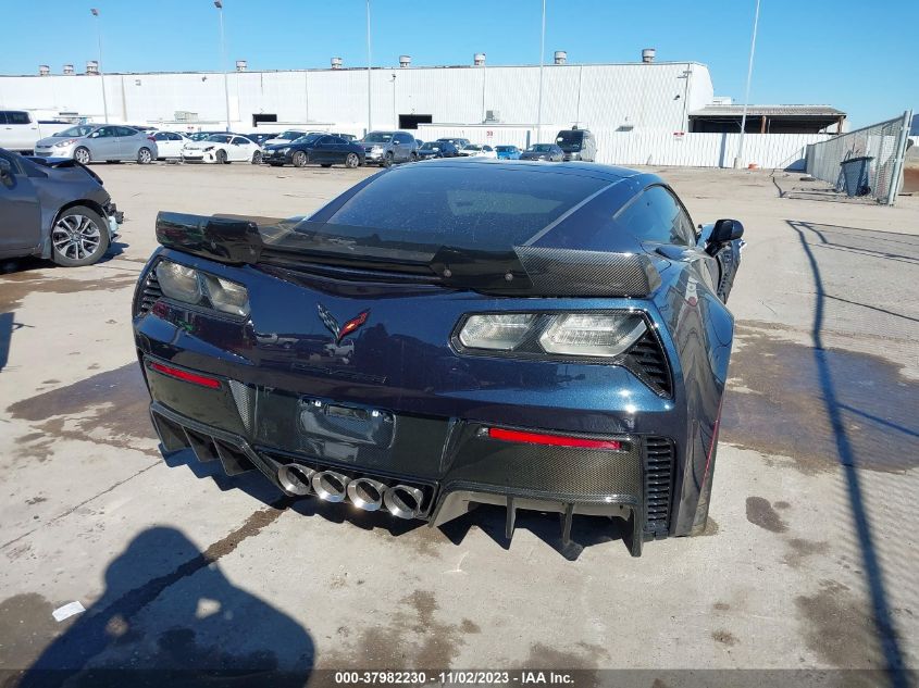 2016 Chevrolet Corvette Z06 VIN: 1G1YU2D67G5605737 Lot: 37982230