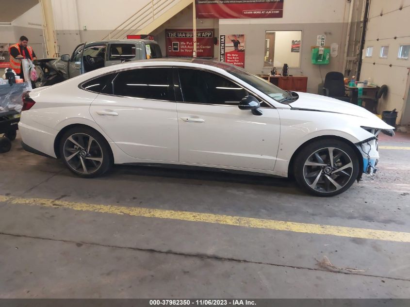 2022 Hyundai Sonata Sport VIN: 5NPEJ4J24NH139195 Lot: 37982350