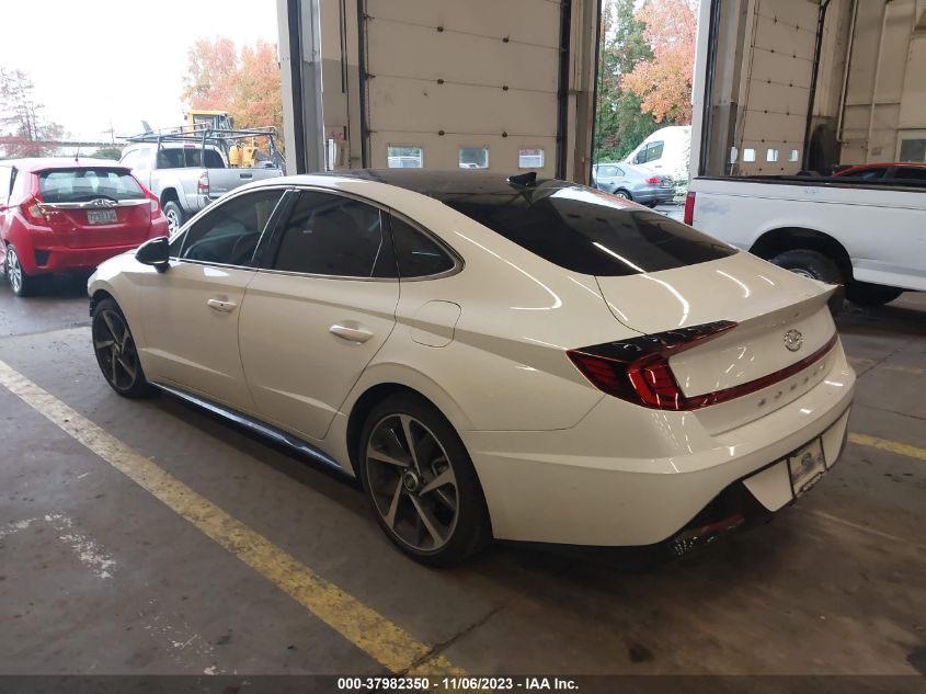 2022 Hyundai Sonata Sport VIN: 5NPEJ4J24NH139195 Lot: 37982350