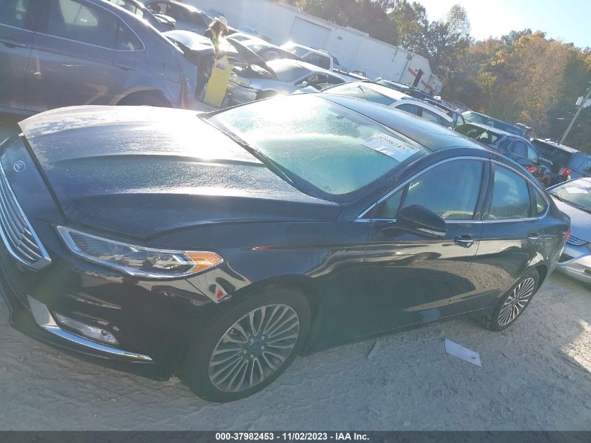 2017 Ford Fusion Se VIN: 3FA6P0HDXHR107703 Lot: 37982453