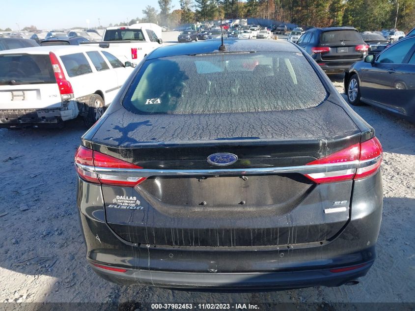 2017 Ford Fusion Se VIN: 3FA6P0HDXHR107703 Lot: 37982453