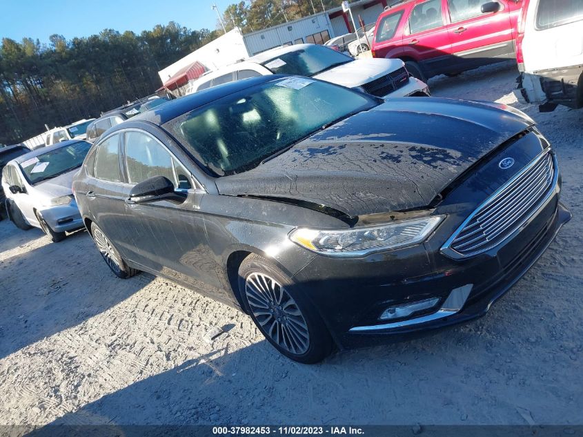 2017 Ford Fusion Se VIN: 3FA6P0HDXHR107703 Lot: 37982453