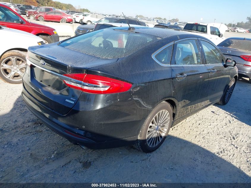 2017 Ford Fusion Se VIN: 3FA6P0HDXHR107703 Lot: 37982453