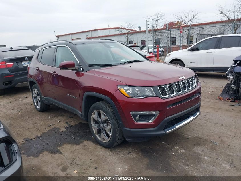 2020 Jeep Compass Limited 4X4 VIN: 3C4NJDCB5LT233502 Lot: 37982461