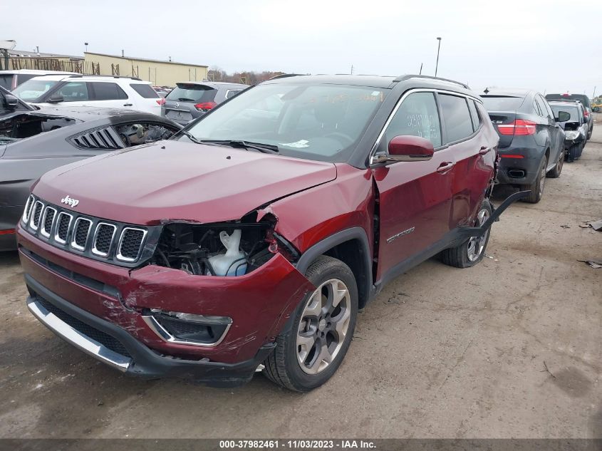 2020 Jeep Compass Limited 4X4 VIN: 3C4NJDCB5LT233502 Lot: 37982461