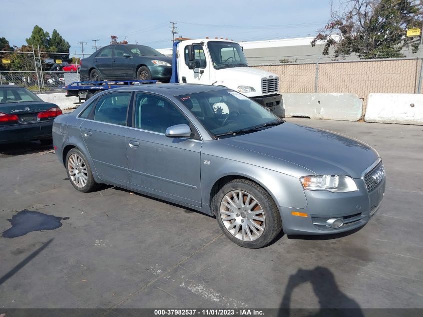 2006 Audi A4 2.0T VIN: WAUDF78E06A104724 Lot: 37982537