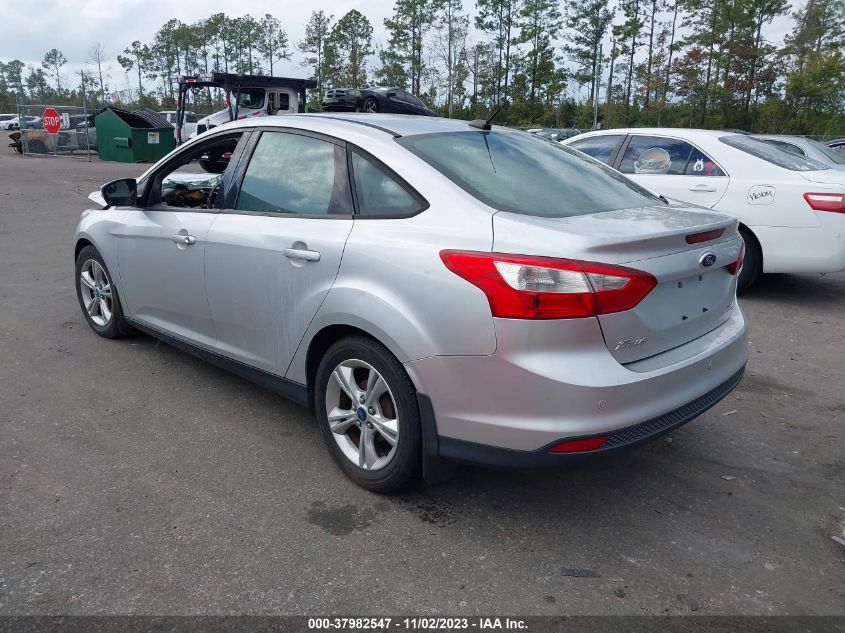 2014 Ford Focus Se VIN: 1FADP3F27EL296184 Lot: 37982547