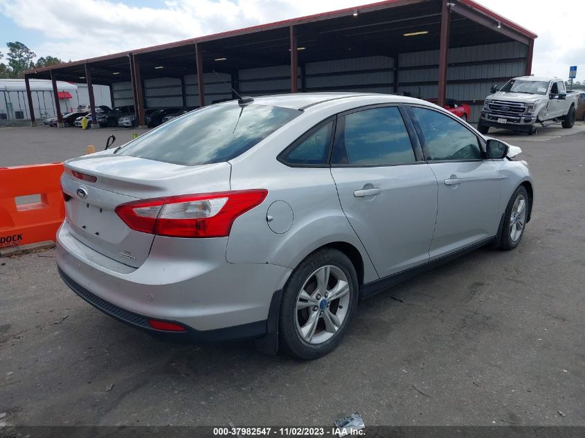 2014 Ford Focus Se VIN: 1FADP3F27EL296184 Lot: 37982547