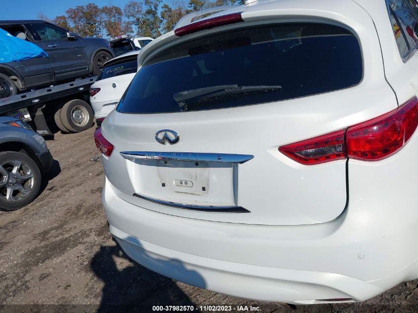 2016 Infiniti Qx70 VIN: JN8CS1MW4GM400386 Lot: 37982570