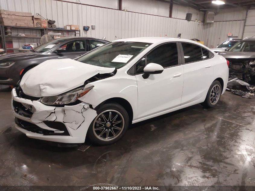 2018 Chevrolet Cruze Ls Auto VIN: 1G1BC5SM4J7119555 Lot: 37982667