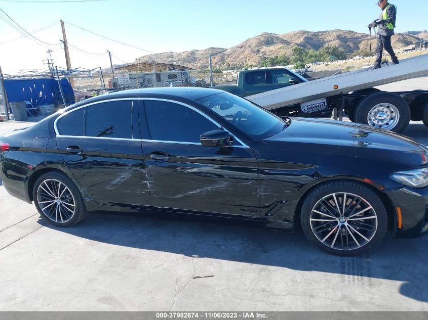 2022 BMW 5 Series 530I VIN: WBA53BH09NWX80949 Lot: 37982674