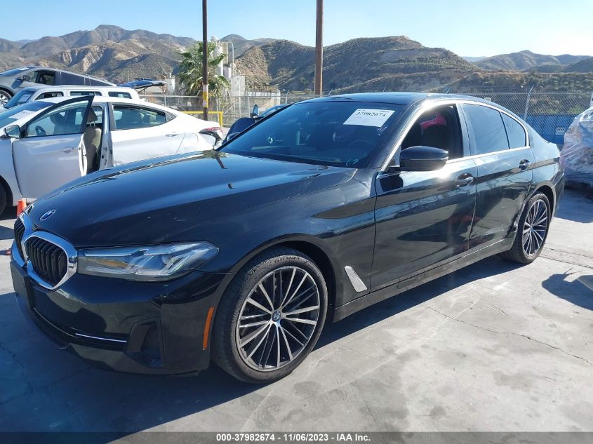 2022 BMW 5 Series 530I VIN: WBA53BH09NWX80949 Lot: 37982674