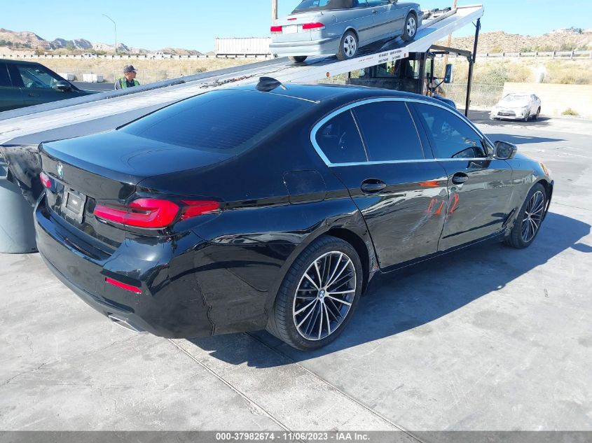 2022 BMW 5 Series 530I VIN: WBA53BH09NWX80949 Lot: 37982674