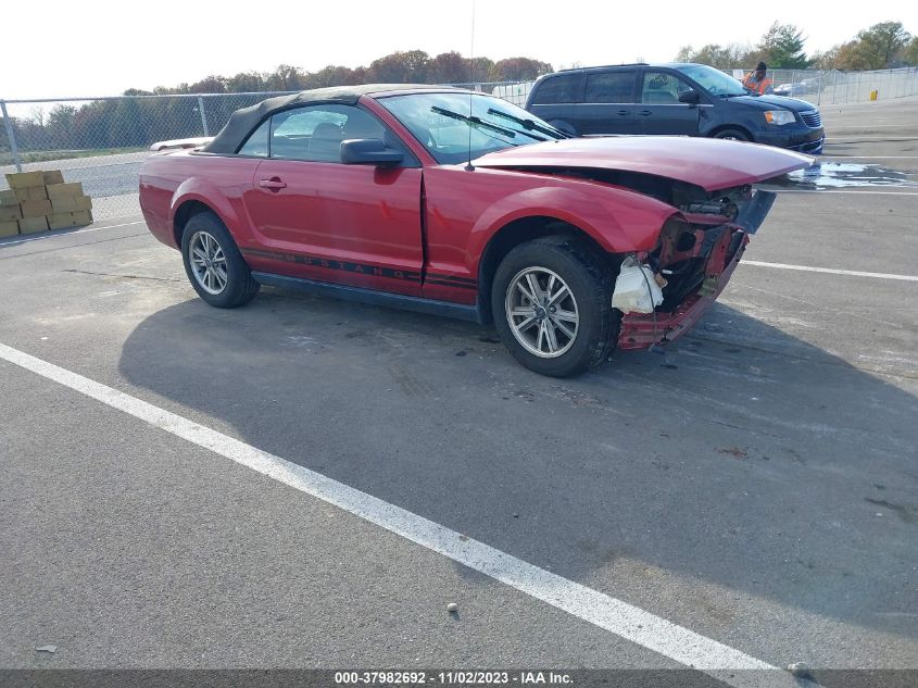 2005 Ford Mustang Deluxe/Premium VIN: 1ZVFT84N655252431 Lot: 37982692