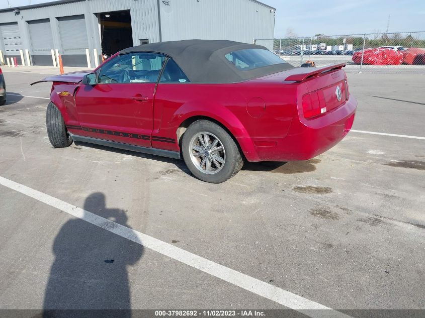 2005 Ford Mustang Deluxe/Premium VIN: 1ZVFT84N655252431 Lot: 37982692