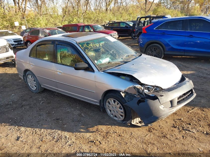 2005 Honda Civic Sdn Lx VIN: 1HGES16535L020386 Lot: 37982724