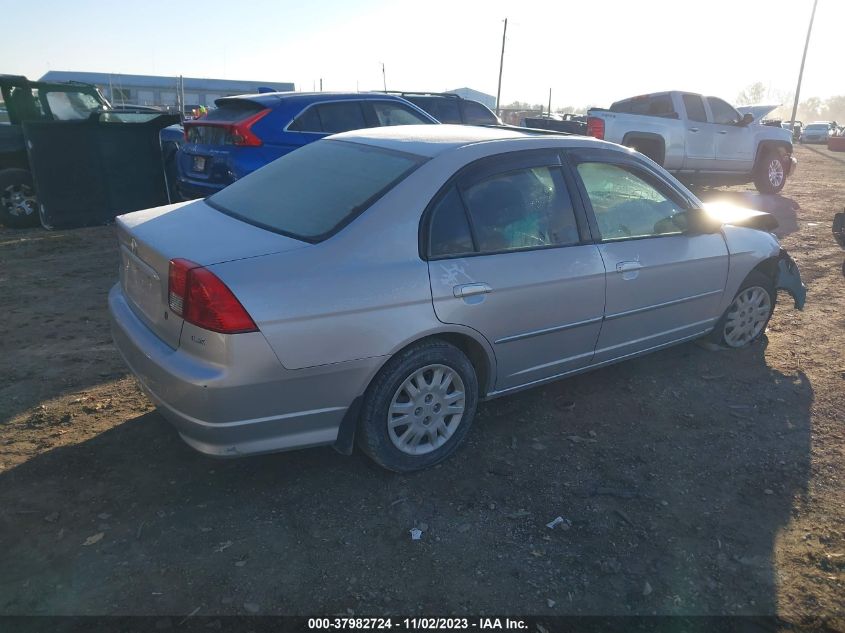 2005 Honda Civic Sdn Lx VIN: 1HGES16535L020386 Lot: 37982724