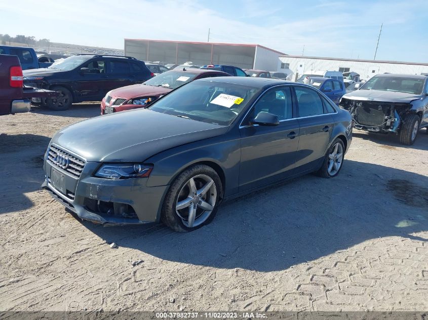 2011 Audi A4 2.0T Premium VIN: WAUFFAFL2BA103799 Lot: 37982737