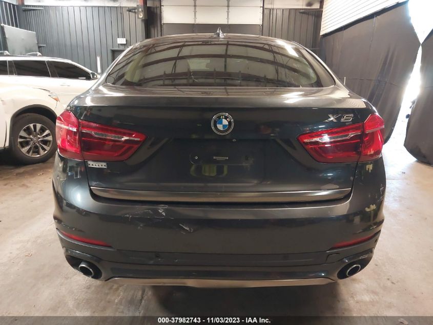 2016 BMW X6 xDrive35I VIN: 5UXKU2C50G0N78107 Lot: 37982743