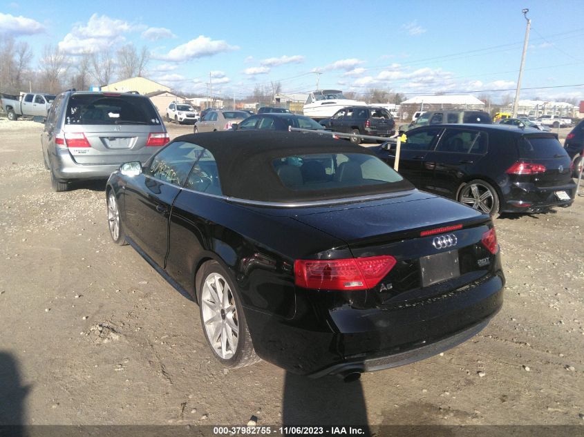 2015 Audi A5 2.0T Premium VIN: WAUMFAFHXFN007484 Lot: 37982755