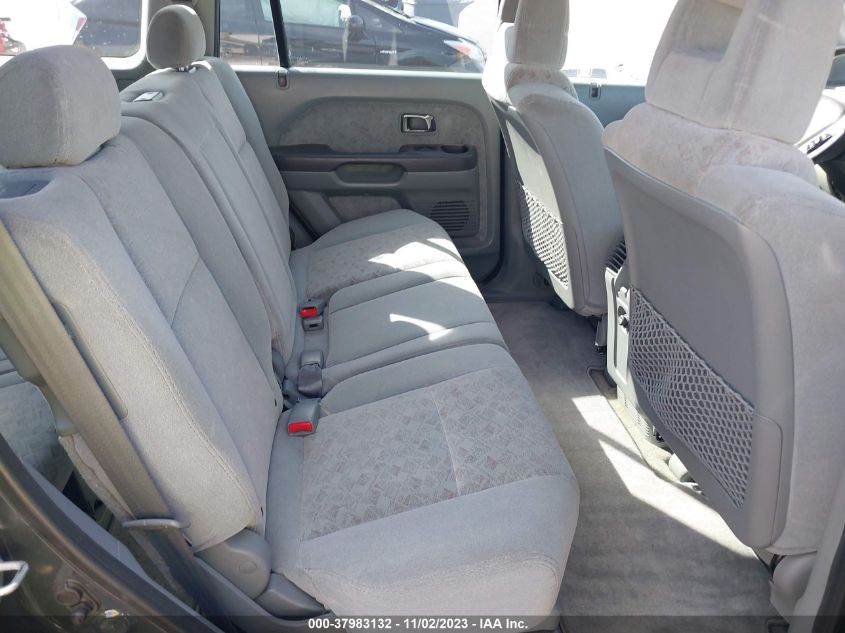 2003 Honda Pilot Lx VIN: 2HKYF18183H611227 Lot: 37983132