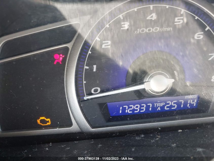 2007 Honda Civic Sdn Lx VIN: 1HGFA16507L110752 Lot: 37983139