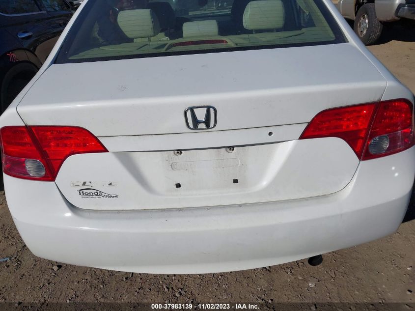 2007 Honda Civic Sdn Lx VIN: 1HGFA16507L110752 Lot: 37983139