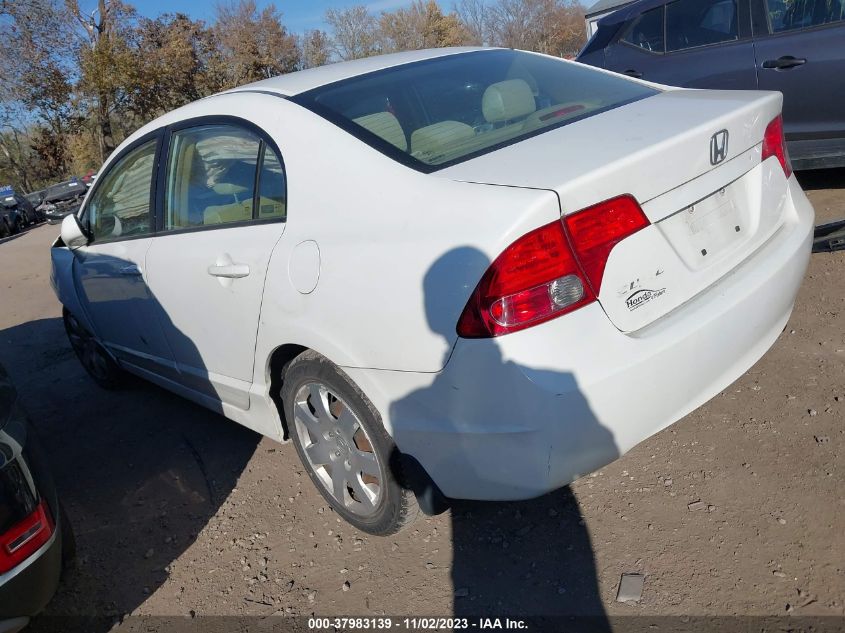 2007 Honda Civic Sdn Lx VIN: 1HGFA16507L110752 Lot: 37983139