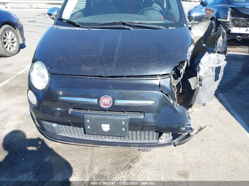 2012 Fiat 500C Pop VIN: 3C3CFFDR7CT381672 Lot: 37983147