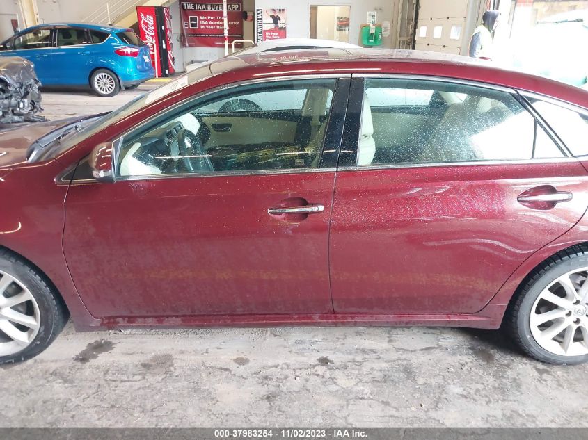 2013 Toyota Avalon Xle/Limited VIN: 4T1BK1EB2DU025432 Lot: 37983254