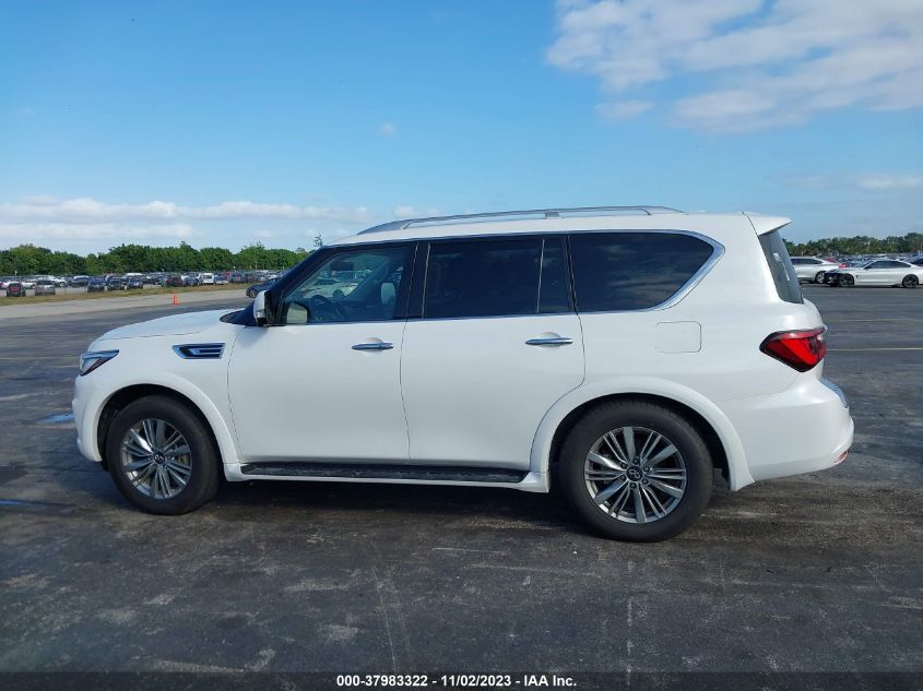 2021 Infiniti Qx80 Luxe VIN: JN8AZ2AF8M9717258 Lot: 37983322