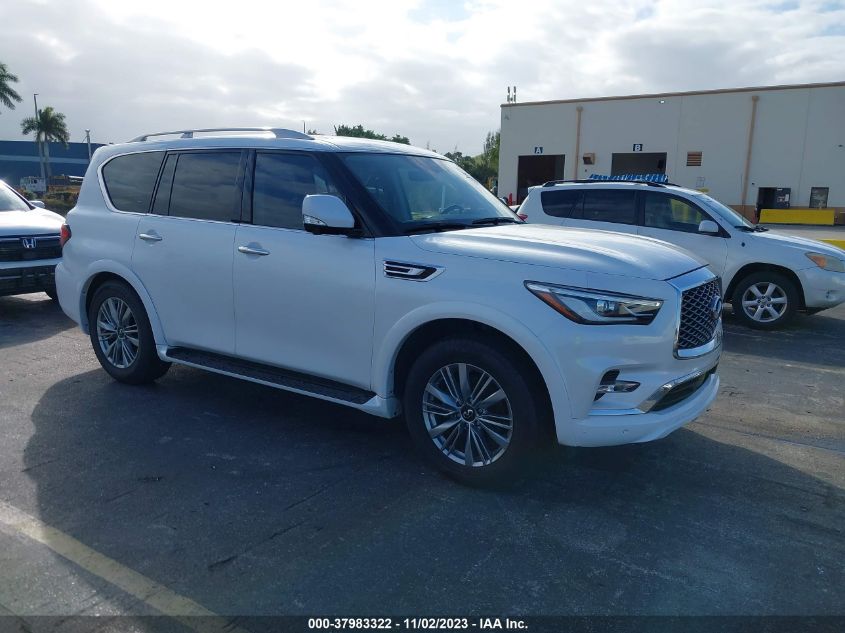 2021 Infiniti Qx80 Luxe VIN: JN8AZ2AF8M9717258 Lot: 37983322