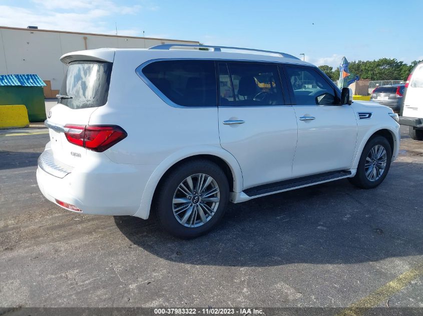 2021 Infiniti Qx80 Luxe VIN: JN8AZ2AF8M9717258 Lot: 37983322