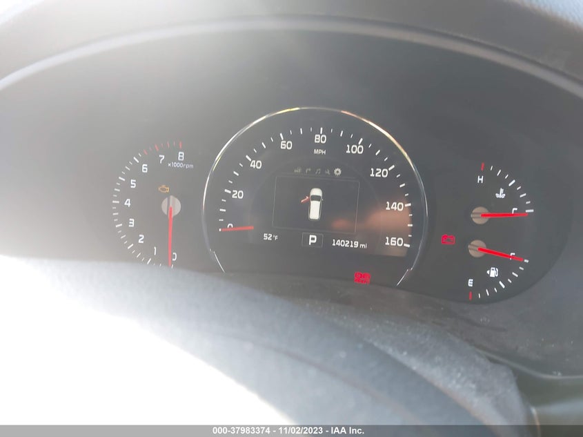 2016 Kia Sorento 3.3L Ex VIN: 5XYPH4A51GG123819 Lot: 37983374