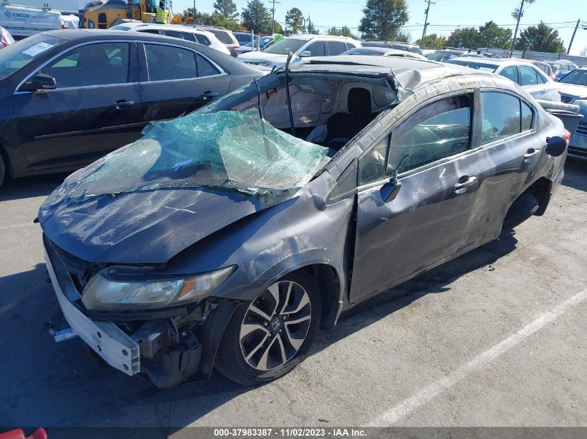 2015 Honda Civic Ex VIN: 19XFB2F85FE043603 Lot: 37983387