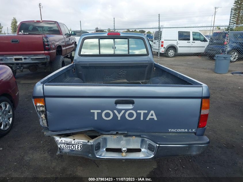 1997 Toyota Tacoma Base (A4)/Base (M5) VIN: 4TAVL52N6VZ304306 Lot: 37983423