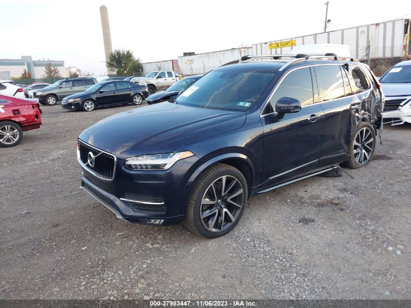 2019 Volvo Xc90 T6 Momentum VIN: YV4A22PK8K1500399 Lot: 37983447