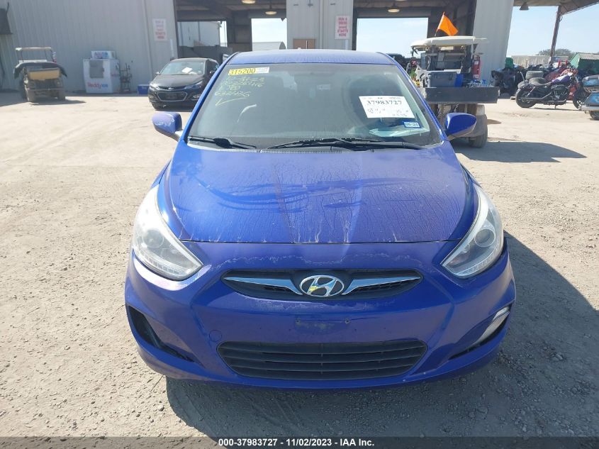 2014 Hyundai Accent Gls/Se VIN: KMHCU4AE8EU632436 Lot: 37983727