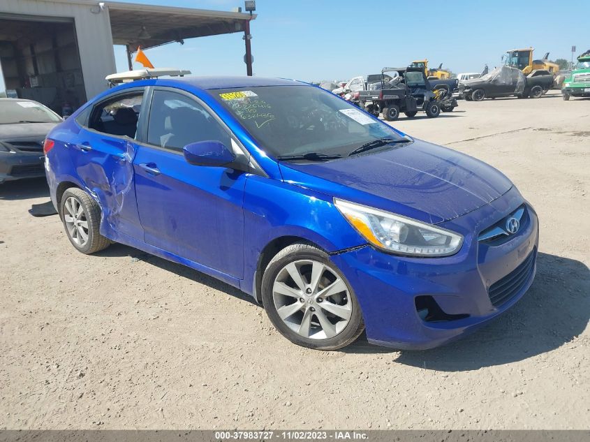 2014 Hyundai Accent Gls/Se VIN: KMHCU4AE8EU632436 Lot: 37983727